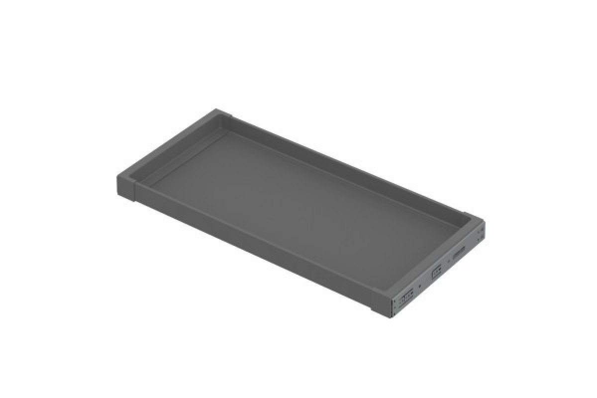 Дерев'яна гардеробна полиця з телескопічною напрямною - Anthracite