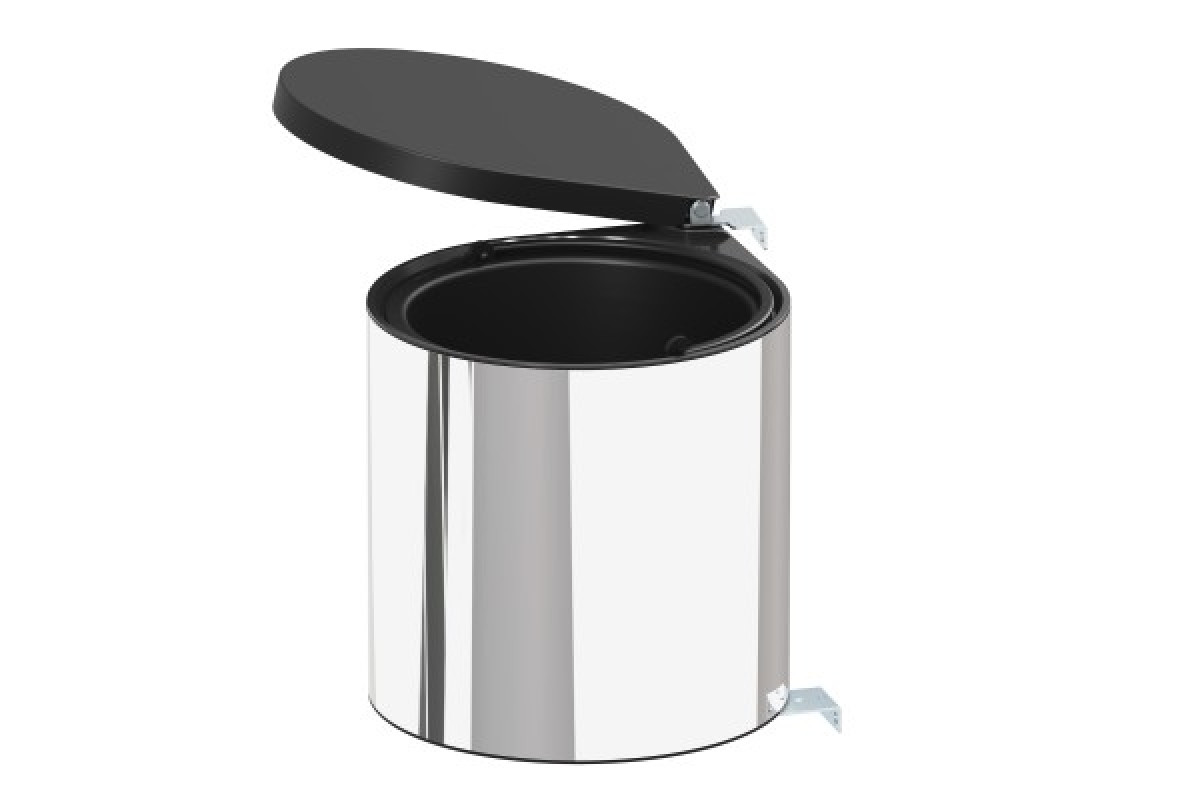 Сміттєве відро з автоматичною кришкою 10 л - Stainless Steel