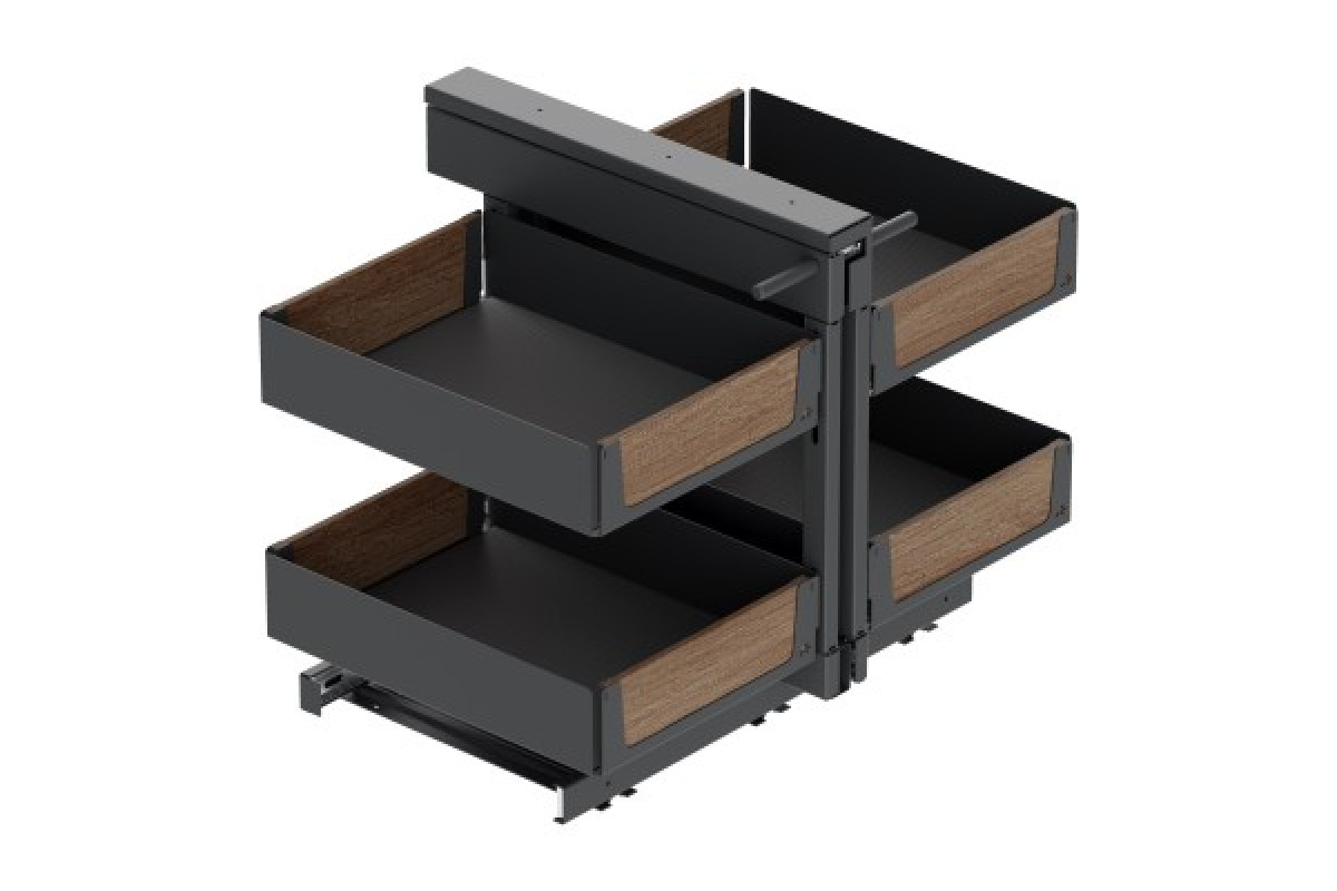 Unique Wood Механізм «Чарівний куточок» висувний - Unique Wood Anthracite