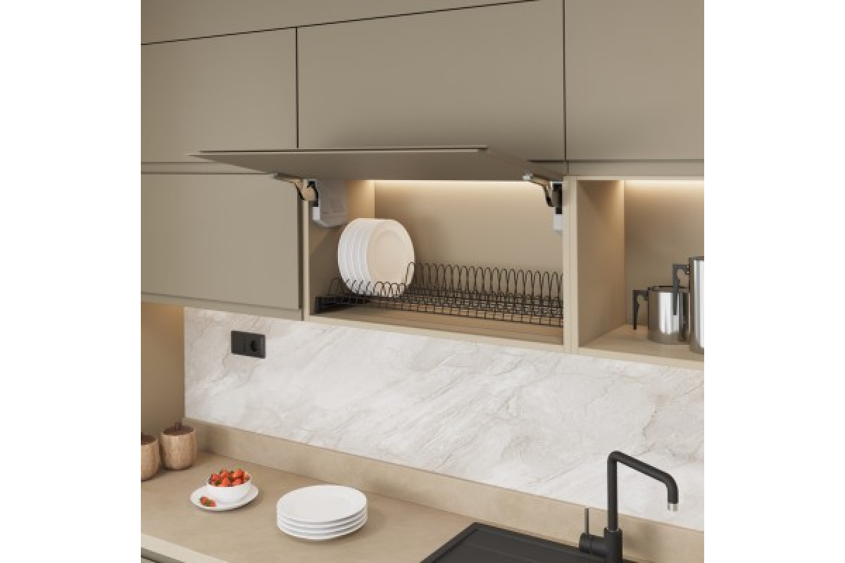 Сушарка для посуду з високим бортом - Anthracite