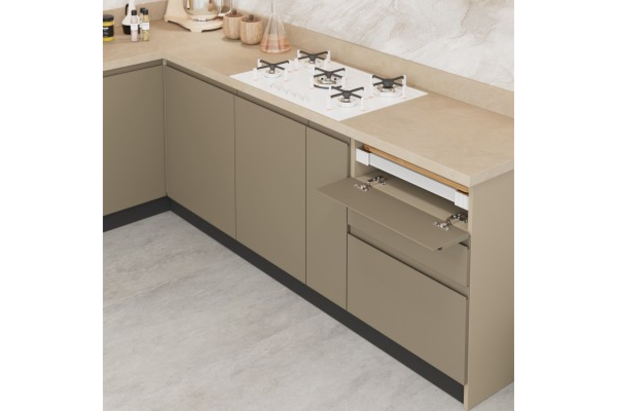 Висувна функціональна обробна дошка - Anthracite