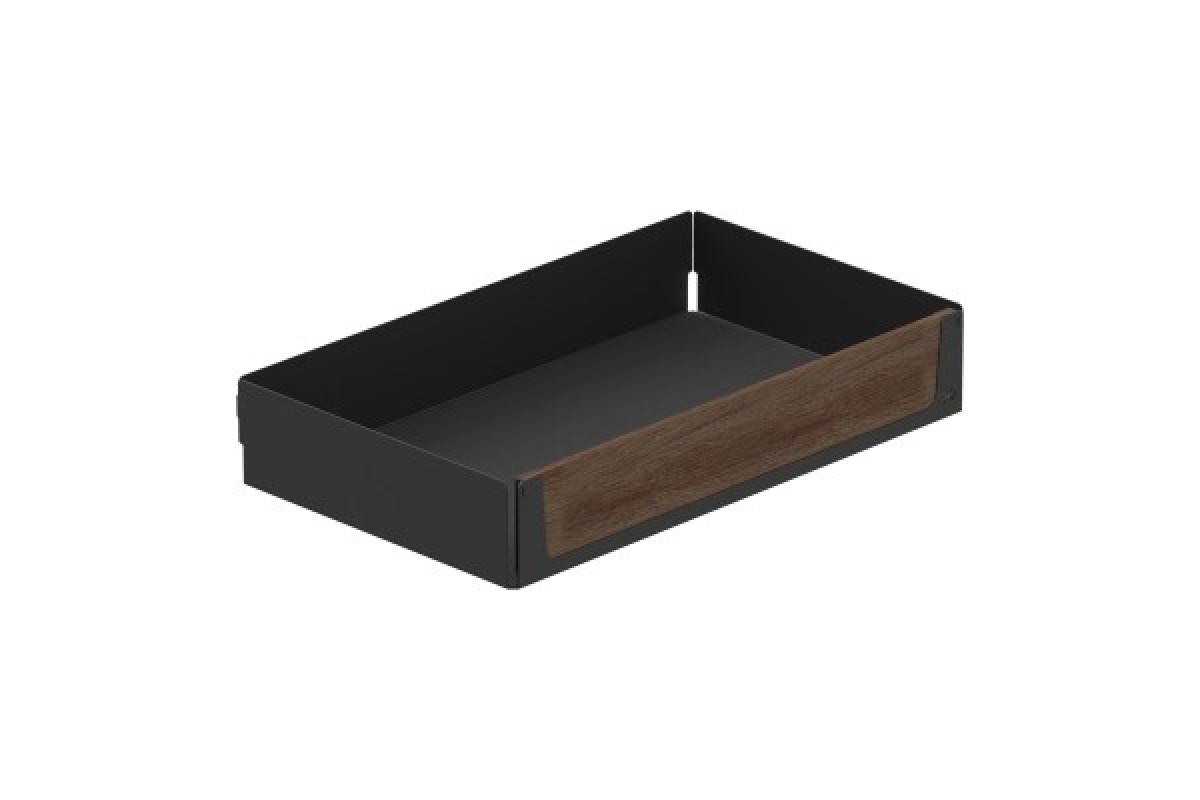 Шафа-колона подвійна Unique Wood кошиків - Unique Wood Anthracite