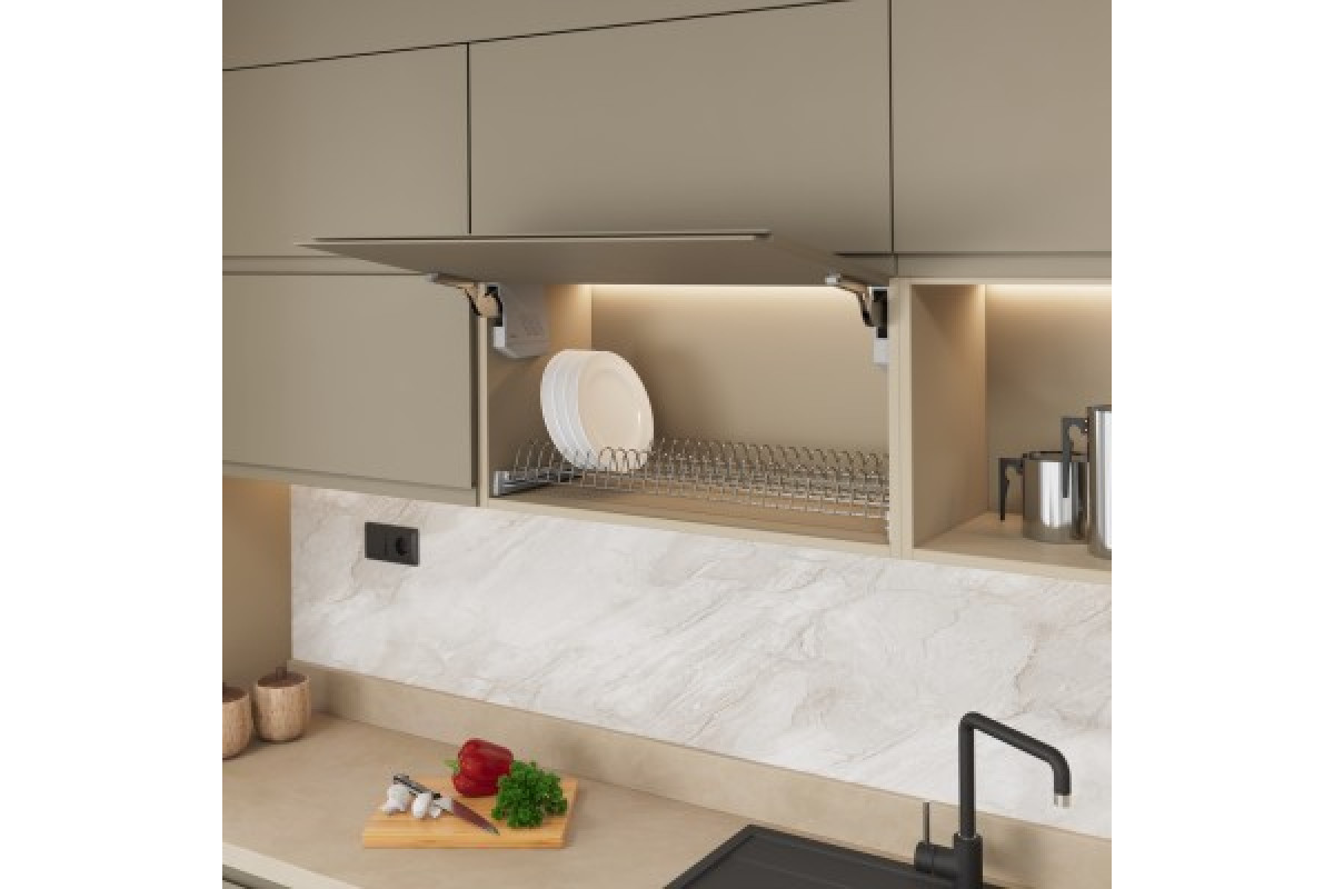 Сушарка для посуду з низьким бортом - Anthracite